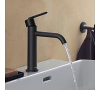 Duravit Mitigeur lavabo Balcoon M BA1023002046 - FreshStart/MinusFlow, 138 mm, noir mat
