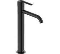 Duravit Balcoon mitigeur lavabo BA1043002046 XL FreshStart et MinusFlow, saillie 153 mm, sans tige de traction garniture de vidange , noir mat