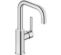 Duravit Balcoon mitigeur lavabo BA1100002010 FreshStart et MinusFlow, sans tige de traction garniture de vidange , chromé haute brillance