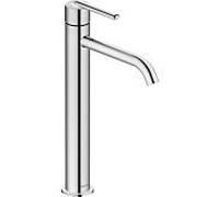 Duravit Balcoon mitigeur lavabo XL BA1043002010 FreshStart et MinusFlow, saillie 153 mm, sans tige de traction garniture de vidange , chromé haute brillance