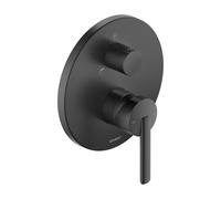 Duravit – Kit de finition pour balcon BA5210012046 – Mitigeur de baignoire encastré, noir mat