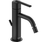 Duravit Balcoon Mitigeur monocommandé pour bidet, saillie 172mm, avec vidage à tirette, BA2400001046, Couleur: Noir Mat