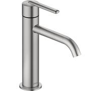 Duravit Balcoon Mitigeur monocommandé pour lavabo M FreshStart et Minusflow, BA1023002070, Couleur: acier inoxydable brossé