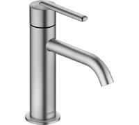 Duravit Balcoon Mitigeur monocommandé pour lavabo S FreshStart et Minusflow, BA1013002070, Couleur: acier inoxydable brossé