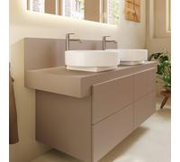 Duravit Console Balcoon BA90610IFIF0000 rectangulaire 140 x 55 x 37 cm 2 découpes Ombrelle