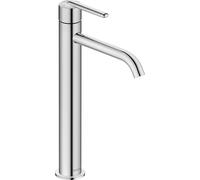 Duravit Balcoon Robinet de lavabo Taille XL (hauteur du bec 153 mm) Robinet de lavabo économe en énergie (FreshStart) Robinet de salle de bain à économie d'eau (MinusFlow), robinet de salle de bain
