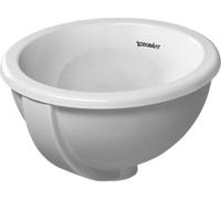 Duravit Duravit Lavabo encastré Architec Bali L 33,5 cm, EB v ob, sans HL et HLB, avec trop-plein, blanc Quantité:1