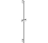 Duravit - Barre De Douche Universelle 700 Mm, Avec Support De Douchette Réglable En Hauteur, Chromé
