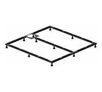 Duravit base 791108000000000 120 x 120 cm, pour receveur de douche