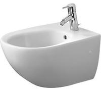 Duravit Architec mur Bidet 2531150000 avec trop - plein, avec le trou du robinet, blanc