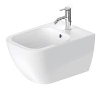 Duravit Happy D.2 mur Bidet 22581500001 blanc, mirroir, avec trop-plein, 1 trou de bite