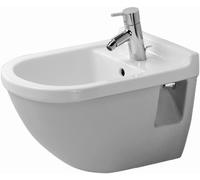 Duravit bidet mural Starck 3 54cm, 22301500001, Couleur: Blanc avec Wondergliss