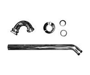 Duravit Bidet Röhrensiphon 0050270000 11,4 " chromé , tuyau de drainage prolongé