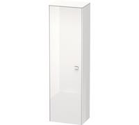 Duravit Brioso armoire haute 177,0x52,0x36,0 cm, 1 porte, charnière à gauche, 1 étagère en bois, 3 étagères en verre, BR1331L1022, Couleur: Décor blanc lustré, poignée chromée