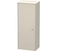 Duravit Brioso meuble mi-haut BR1341L9191 Individuel, porte à gauche, Taupe