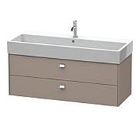 Duravit Brioso BR415701043 1184x459mm, Basalt Matt , 2 Basalt Matt , poignée chromée