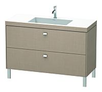 Ensemble Meuble Salle de bain Duravit Brioso 1200 mm Chromé/Tissu BR4703O1075