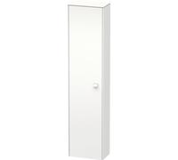 Duravit Brioso Demi armoire haute Individual, 1 porte, charnières à gauche, 2 étagères en bois, 2 étagères en verre, hauteur min. 133, cm - max. 201,0 cm, largeur min. 27,0 cm - max. 52,0 cm, profonde