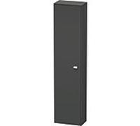 Match1 Match2 Brioso Duravit individuelle 133-201cm BR1342L1049, Graphit Matt , porte gauche, poignée chromée