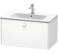 Duravit Brioso Meuble sous-lavabo suspendu 82,0 x 47,9 cm, 1 tiroir, pour lavabo ME by Starck 233683, BR400201073, Couleur: Décor cerisier du Tessin, manche chromé