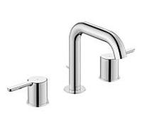 Duravit C.1 Colonne de douche 3 trous C11060005010 chromé, avec vidage, saillie 140mm