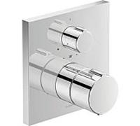 Duravit C.1 Colonne de douche thermostat de C.1 Colonne de douche encastré C14200015010, 1 Verbraucher , avec robinet d'arrêt