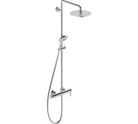 Duravit C.1 ensemble de douche mural oui chrome C14280007010