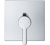 Duravit C. mitigeur de douche à encastrer 2000 C14210009010, chromé , carré, 1 Verbraucher