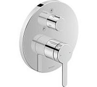 Duravit C. 2000 mitigeur de douche à encastrer C14210012010, chromé , rond, avec inverseur