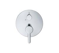 Duravit C.1 Mitigeur de douche monocommande encastré, rosace ronde, 2 consomm...