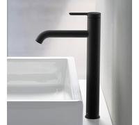 Duravit Mitigeur lavabo C. 2000 C11040002046 saillie 166 mm sans garniture de vidange Noir mat