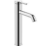 Duravit C. 2000 mitigeur lavabo L C11033002010 FreshStart, MinusFlow, sans tirette, chrome brillant