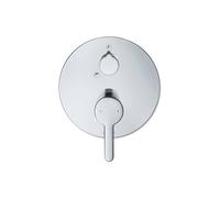 Duravit C. 2000 robinetterie de bain à encastrer C15210018010 ronde, vanne d'arrêt et inverseur, combinaison de sécurité