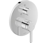 Duravit C.1 partie apparente pour mitigeur de douche avec inverseur 17cm chrome c14210012010