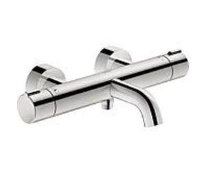 Duravit C.1 Thermostat de chromé saillie C15220000010 chromé , avec inverseur et soupape de dérivation