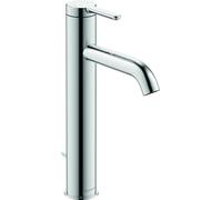Duravit C.1 l mitigeur lavabo c11030001010 chromé , avec garniture de vidage , projection 136mm