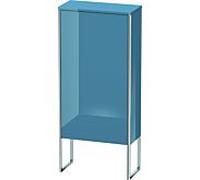Duravit Cabinet Duravit haut XSquare XS1304L4747 50x88x23,6cm, porte à gauche, debout, pierre Blue très brillant