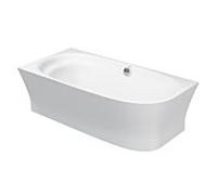 Duravit Cape Cod baignoire 700362000000000 190 x 90 cm, blanc, coin gauche, en 700362000000000 arrière