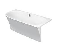 Duravit Cape Cod baignoire 700363000000000 190 x 90 cm, coin blanc, à droite, en 700363000000000 arrière