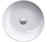 Duravit Cape Cod vasque à poser 2328432600 Ø 43cm, blanc/blanc satiné mat
