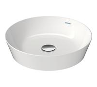 Duravit Cape Cod vasque à poser ronde sans trou de robinetterie sans trop-plein Ø43cm blanc mat 2328433200