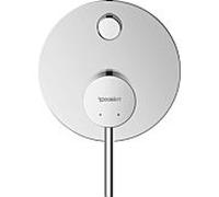 Duravit Circle mitigeur de bain à encastrer E4210008010 inverseur à réarmement automatique, chromé