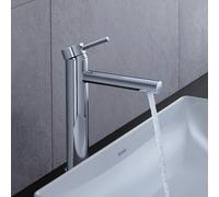 Duravit Mitigeur lavabo L-Circle CE1030002010 sans tirant, vidange, saillie 160mm, chromé brillant