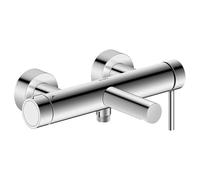 Duravit Circle Robinet de baignoire en saillie pour 2 consommateurs avec robinet inverseur, thermostat de baignoire avec système de mélange céramique, chromé
