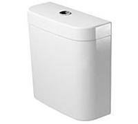 Duravit Darling New, boÃ®te de rinÃ§age 0931100, pour raccordement en bas Ã gauche ou au centre, Coloris: Blanc - 0931100005