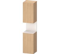 Duravit Collection One Armoires hautes, charnières à gauche, 400x360x1760mm, niche blanc supermatt, QA1346L84300000, Couleur: Chêne Nature