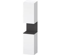 Duravit Qatego Armoire haute, porte Ã gauche, 400x360x1760mm, niche graphite mat, QA1346L49, Coloris: Blanc mat/avec ÃÂ©clairage de niche - QA1346L49180010