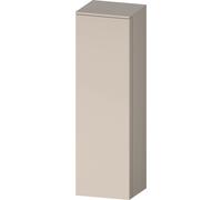 Duravit Collection One Armoires mi-hautes, charnières à gauche, 400x360x1320mm, QA1345L83830000, Couleur: taupe supermatt