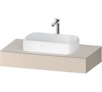 Duravit Duravit Console Qatego 100x55x17 cm, Tau supermat, 1 découpe Quantité:1