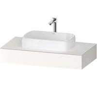 Duravit Duravit Console Qatego 100x55x17 cm, blanc super mat, 1 découpe Quantité:1